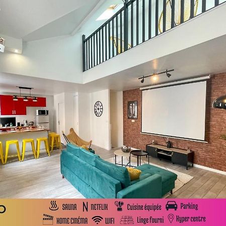 Superbe Appartement-Sauna-Cinema-Parking-Gare Amiens Ngoại thất bức ảnh