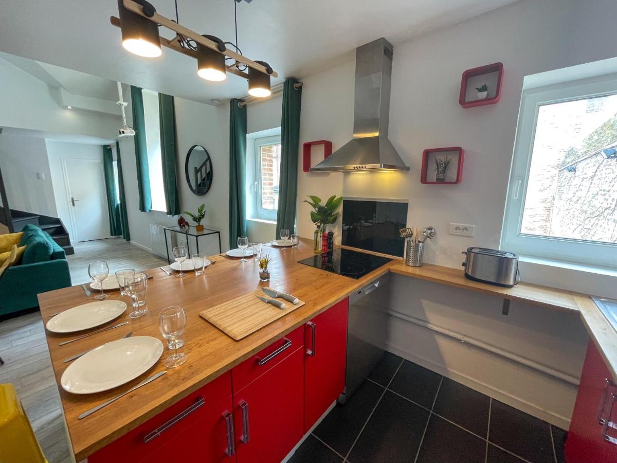 Superbe Appartement-Sauna-Cinema-Parking-Gare Amiens Ngoại thất bức ảnh