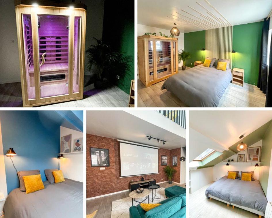 Superbe Appartement-Sauna-Cinema-Parking-Gare Amiens Ngoại thất bức ảnh