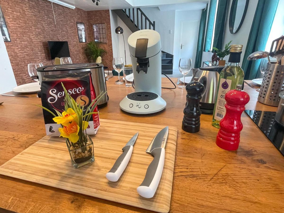 Superbe Appartement-Sauna-Cinema-Parking-Gare Amiens Ngoại thất bức ảnh