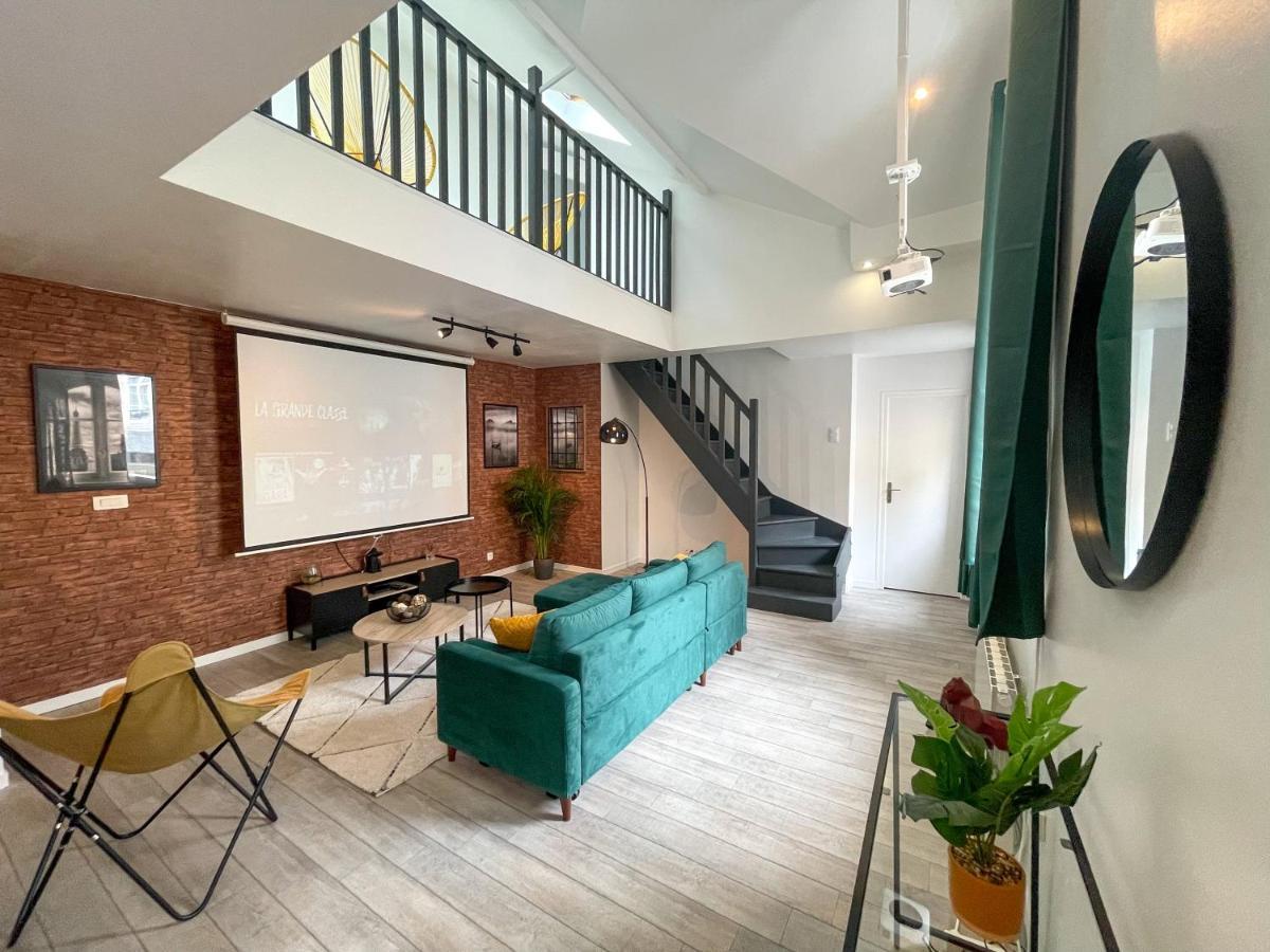 Superbe Appartement-Sauna-Cinema-Parking-Gare Amiens Ngoại thất bức ảnh
