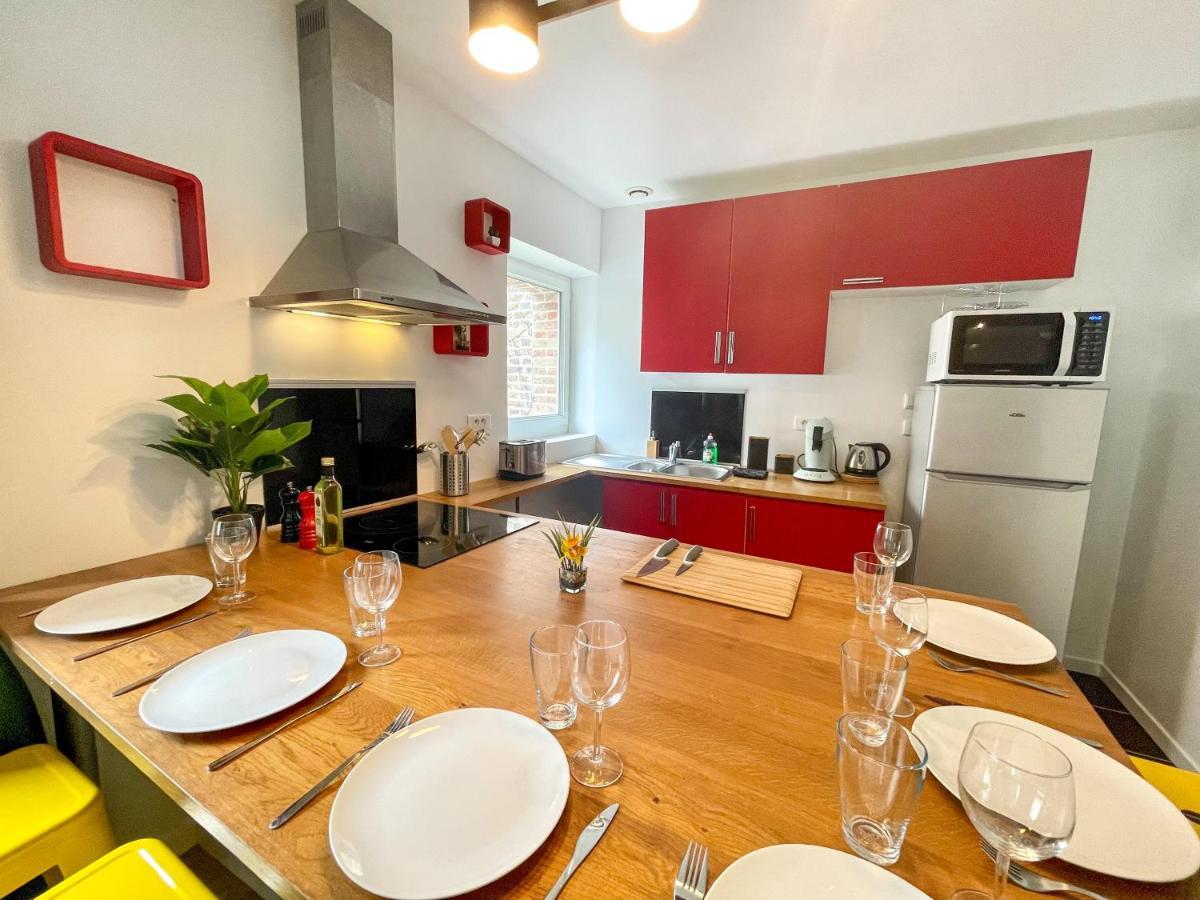 Superbe Appartement-Sauna-Cinema-Parking-Gare Amiens Ngoại thất bức ảnh