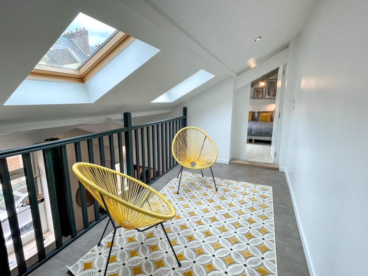 Superbe Appartement-Sauna-Cinema-Parking-Gare Amiens Ngoại thất bức ảnh