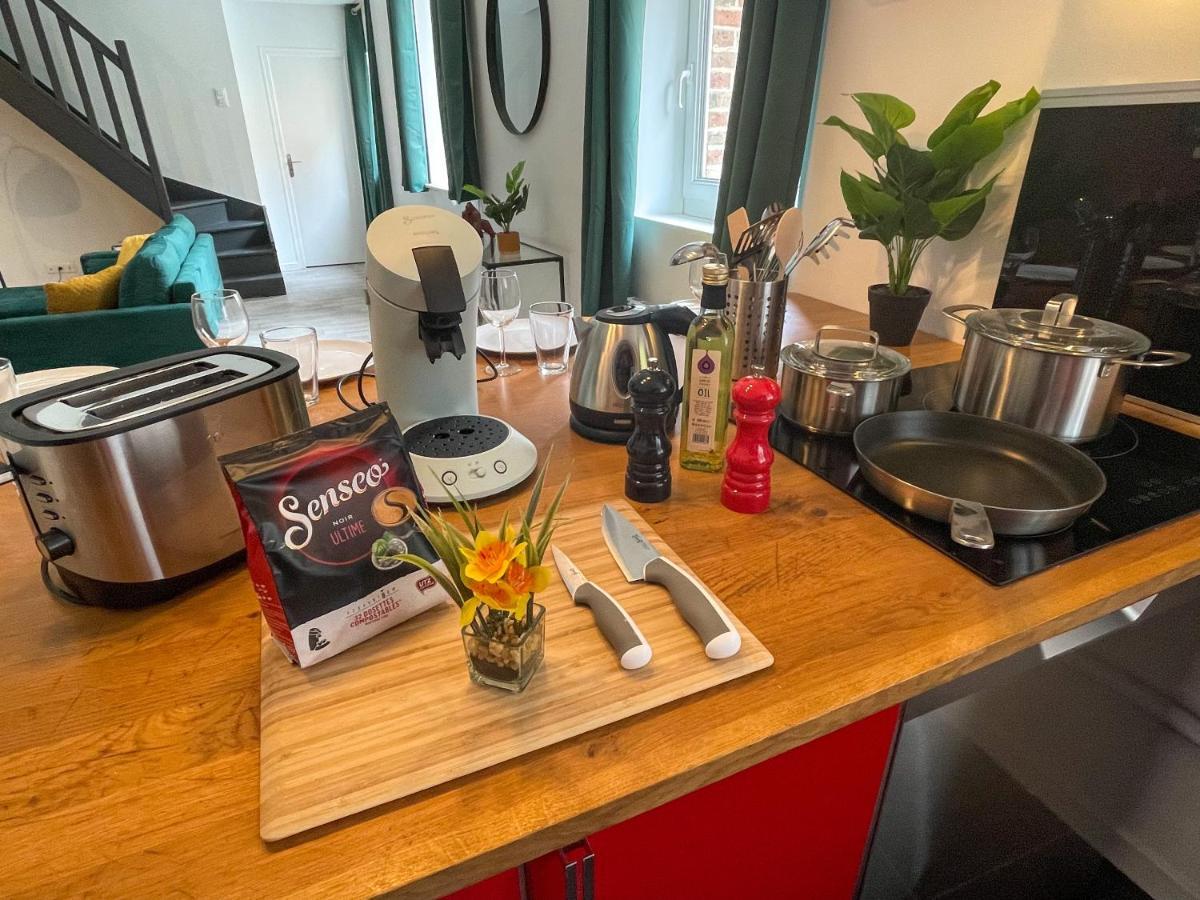 Superbe Appartement-Sauna-Cinema-Parking-Gare Amiens Ngoại thất bức ảnh