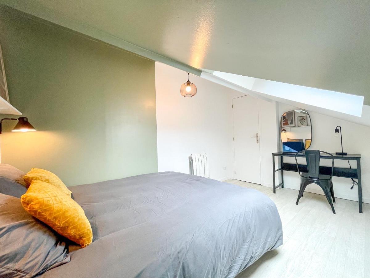 Superbe Appartement-Sauna-Cinema-Parking-Gare Amiens Ngoại thất bức ảnh